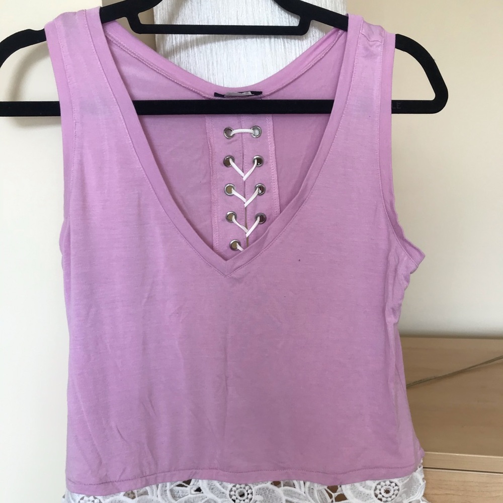 Lovely floral crop top